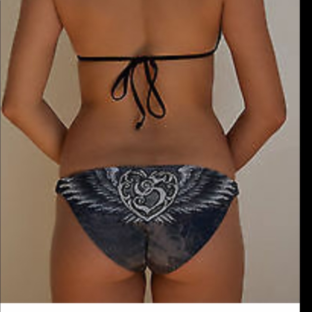 NWT Sinful Neon Pyramid Bikini Bottom